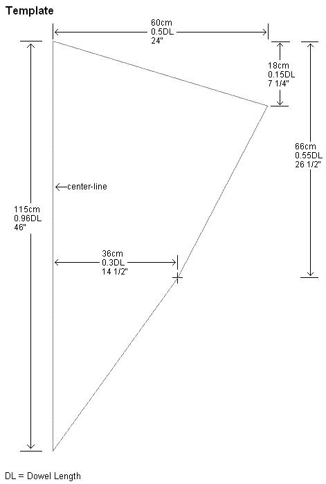 printable kite pattern