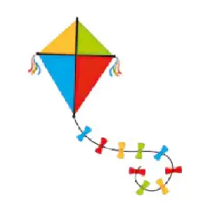 Just for fun, this cartoon kite collection highlights what's wrong with most of them! Includes kite clip art images. Some are OK.