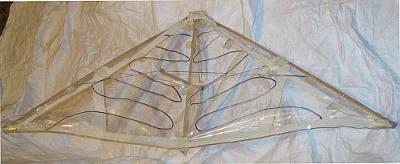 Complete kite - no spreader!