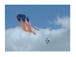 Humorous kicking legs kite. Humorous kicking legs kite.