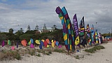 Adelaide Kite Festival 2016 - flags and banners.