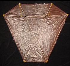 Dowel Barn Door from the back.