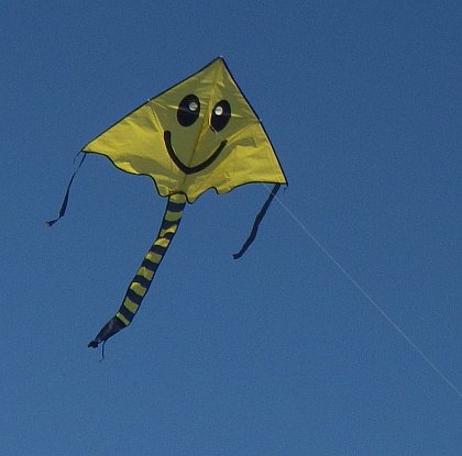 Delta Kites - kid's Smiley delta. Delta Kites - kid's Smiley delta.