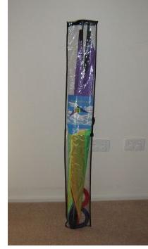 Stunt kite in its original package. Stunt kite in its original package.