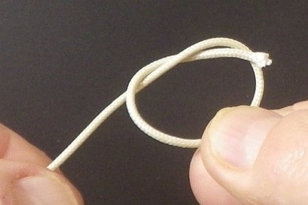 Double Knot - step 2 Double Knot - step 2