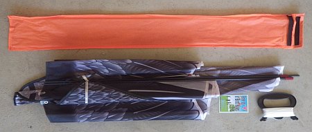 Eagle kite - unpacking - 2