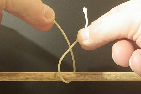 Half Hitch Knot - step 1