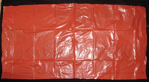 The Simple Delta - the complete outline on plastic.