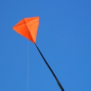 Learn how to build a Diamond kite like this one! How to build a Diamond kite