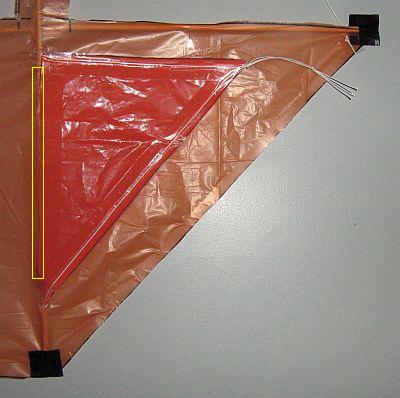 The 2-Skewer Dopero - attaching keels to vertical spars