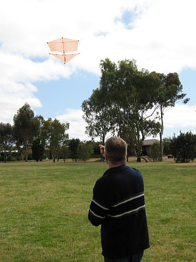 How to build a Roller kite - launching