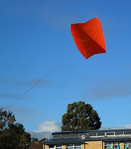 Learn how to build a Sled kite like this one. Learn how to build a Sled kite like this one.