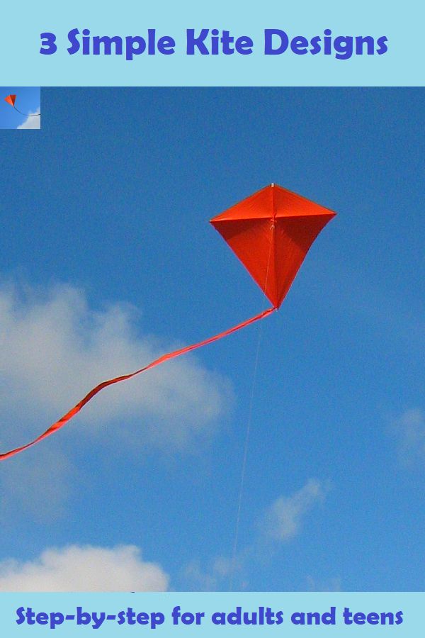 If you want to know how to build kites, you are at the right place. These 3 simple kites are super quick and easy, yet fly really well.