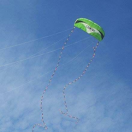 104CM Delta Kite for Outdoor Beach Kitesurfing Kite Flying Sport with Bag & Line 