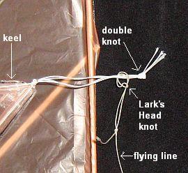 The 1-Skewer Delta - attaching the flying line