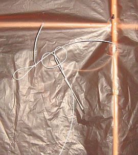 The 1-Skewer Diamond - attaching the flying line