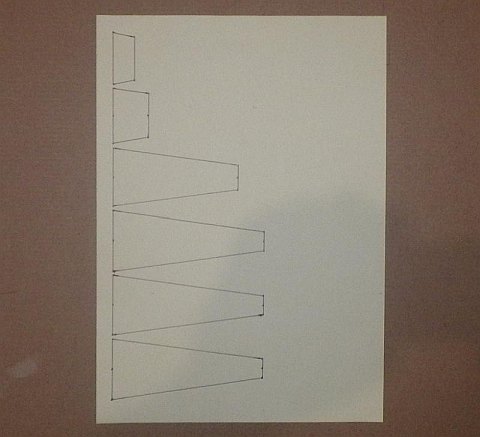 The Paper Delta kite - lines drawn between dots.