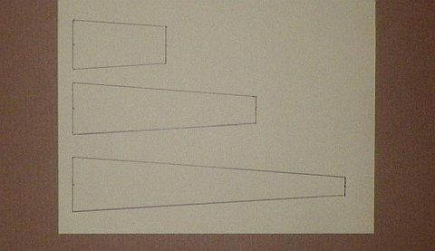 The Paper Diamond kite - lines drawn between dots.