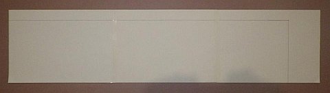 The Paper Diamond kite - tail area measured and drawn.