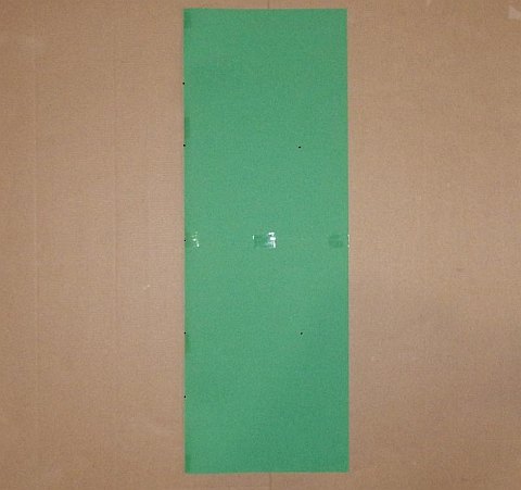 The Paper Rokkaku kite - paper sheets folded.