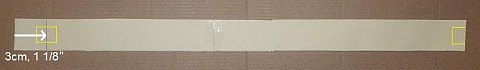 The Paper Sode kite - shorter piece goes on top then taped at each end. The Paper Sode kite - shorter piece goes on top then taped at each end.