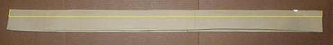 The Paper Sode kite - tape folded around a long edge. The Paper Sode kite - tape folded around a long edge.