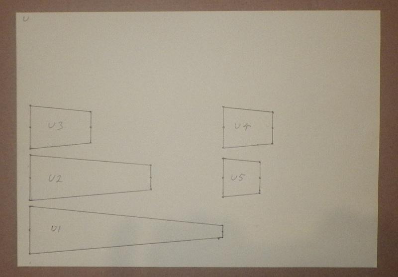 The Paper Sode kite - lines drawn between dots.