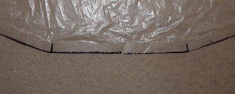 The Parasail kite - cut-out sail edge The Parasail kite - cut-out sail edge