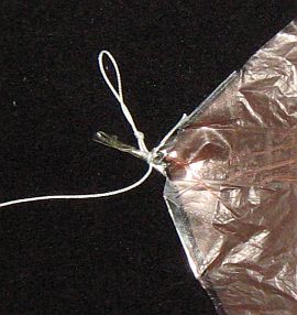 The 1-Skewer Sled - bridle knotted to towing point.b