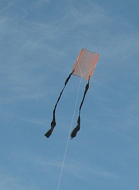 How To Make A Sled Kite - Step By Step: MBK 1-Skewer Sled.