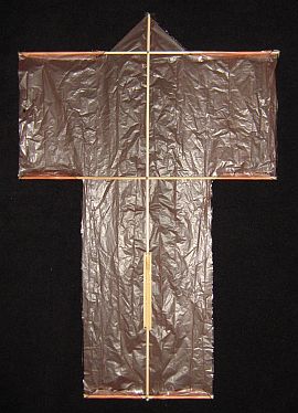 The 1-Skewer Sode - attaching the spars 3.