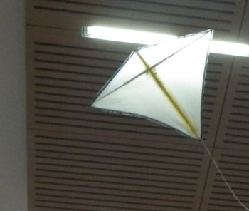 Indoor kite posts - diamond. MBK Indoor Diamond.