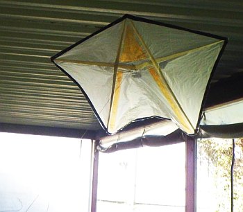 Indoor kite posts - a-frame. MBK Indoor A-Frame.