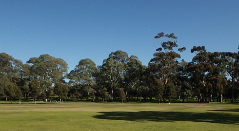 View from the launch point.