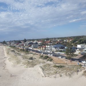 KAP image of Brighton Beach, looking towards the north-east.