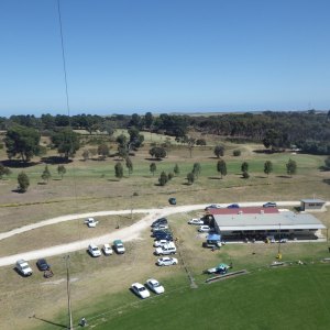 KAP image of Meningie oval and clubhouse, taken from the north. KAP image of Meningie oval and clubhouse, taken from the north.