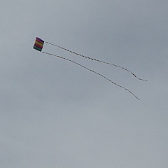 large flat parafoil kite