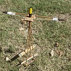 Kite parts - camera cradle. Kite parts - camera cradle.