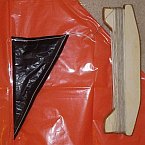 Kite parts - delta kite keel. Kite parts - delta kite keel.