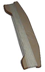 A home-made winder designed for rapid letting out of line.