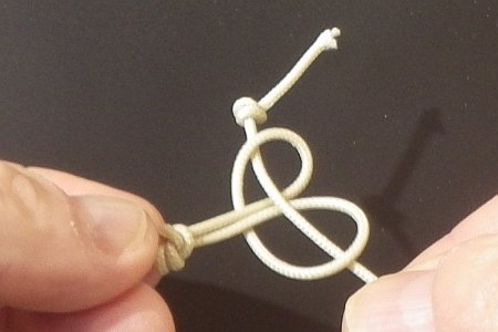 Lark's Head Knot - step 5