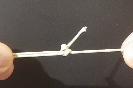 Lark's Head Knot - step 6