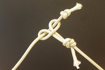 The Lark's Head knot.