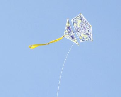 My kite does the dance