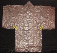 The Dowel Sode - sail cut and edged with sticky tape The Dowel Sode - sail cut and edged with sticky tape