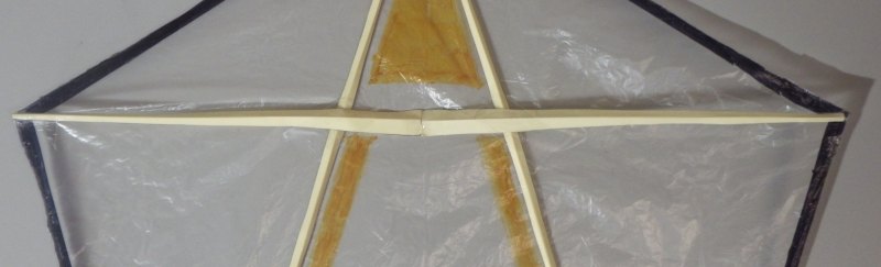 Making the Indoor A-Frame kite - Step 4f