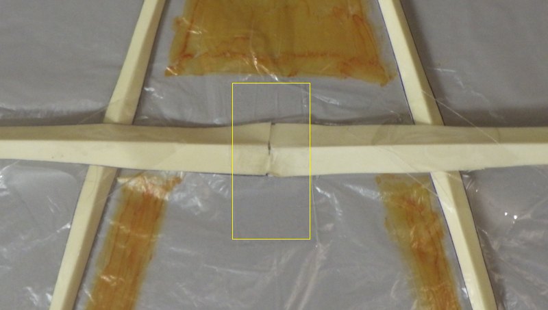 Making the Indoor A-Frame kite - Step 4g