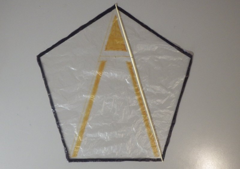 Learn How To Make An Indoor AFrame Kite, StepbyStep