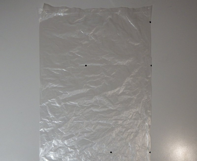 Making the Indoor A-Frame kite - Step 1b