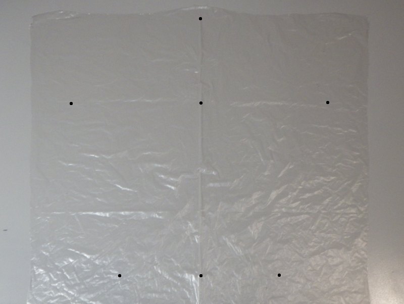 Making the Indoor A-Frame kite - Step 1c